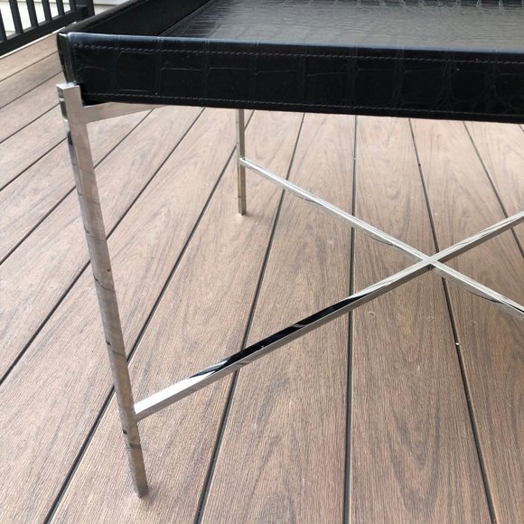 Fendi Rare Alligator Coffee Table - Picture 9 of 12